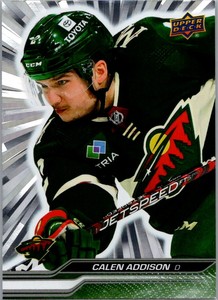 2023-24 Upper Deck Series 1 Starburst Calen Addison Minnesota Wild #92