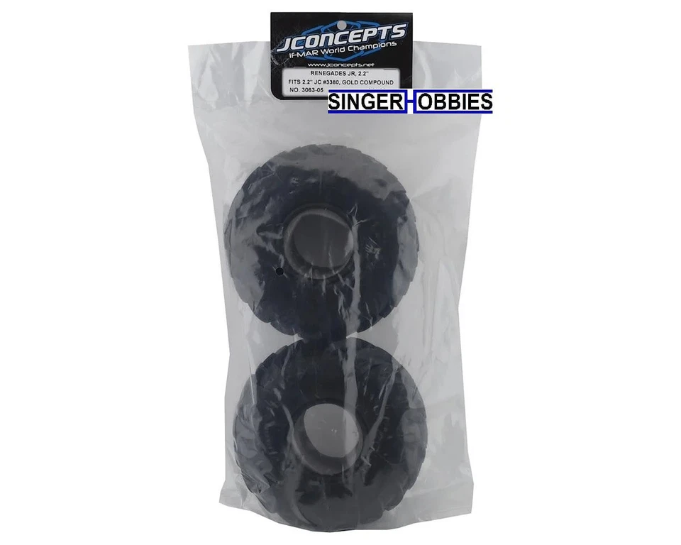 JConcepts Gold Compound Renegades Jr 2.2 Tire Jco306305