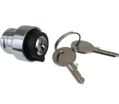 3 POSITION KEY SELECTOR SWITCH SPRING RETURN to CENTER POSITION L&R / 2 Units - Image 1 of 4