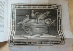 Giuseppe Alessandro Furietti. De Musivis, Rome 1752, (On Mosaics) 6 plates. 1st  - Picture 1 of 9