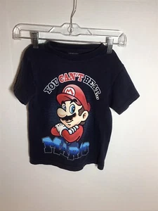 Boys Super Mario YOU CAN'T BEAT MARIO Shirt Size YOUTH 6/7 - Picture 1 of 6
