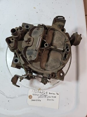 17056264 0156 Pontiac LeMans Grand Prix 1976 винтажный оригинальный карбюратор - Изображение 1 из 4