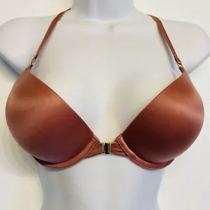 Victoria's Secret Bombshell Plunge Super Push-up BH 32C Frontverschluss Mauve - Bild 1 von 11