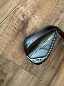 cleveland cbx full face 58 degree lob wedge w/ dynamic gold wedge flex black - Picture 1 of 6