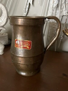 Electrified Pure Copper Pitcher - Picture 1 of 7
