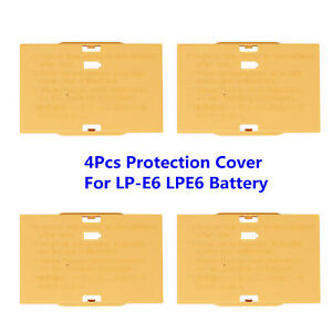 4 Pcs LP-E6 battery Protection case cover for canon LP-E6 LP-E6N LP-E6NH battery