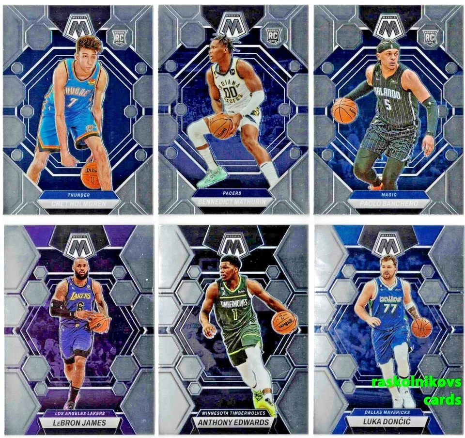 2022-23 PANINI MOSAIC Base 1-250 COMPLETE YOUR SET 2 Card Or $2 Minimum YOU PICK - Image 1 of 1