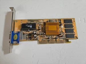 ECS Elitegroup AG305-32 SiS305 32MB AGP Video Graphics Card WORKS - Picture 1 of 3