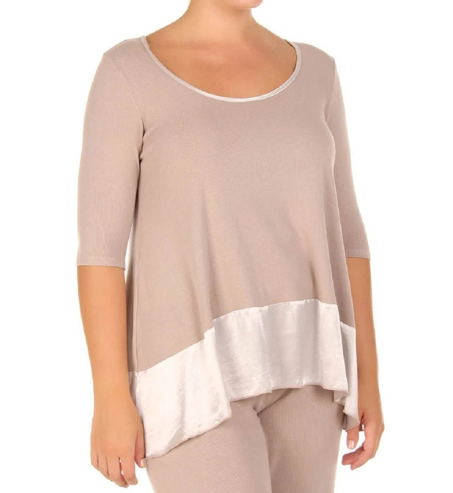 PJ Harlow Women's Kiki Three Quarter Loose Top - PJ2001 Retail $74.00 - Image 1 of 1