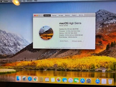 Apple MacBook Pro 13.3 inch Laptop 250GB SSD, 8GB RAM - MC374LL/A (Silver, 2010) - Image 1 of 4