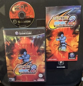 Capcom vs SNK 2: EO • Nintendo GameCube Game + Manual PAL (2002) CIB • Fighting - Picture 1 of 5