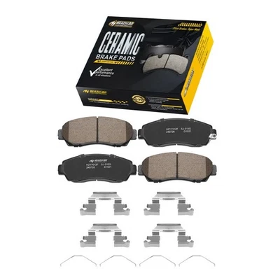 Pastilla de freno delantera cerámica con clips para 2019 2020 2021 2022 2023 Honda Passport 3,5 L Foto 1 de 4