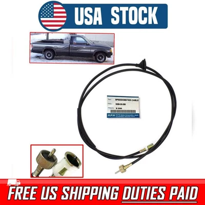 CABLE VELOCÍMETRO 1985-1998 APTO PARA CAMIONETA MAZDA SERIE B B2000 B2200 B2500 B2600 Foto 1 de 4