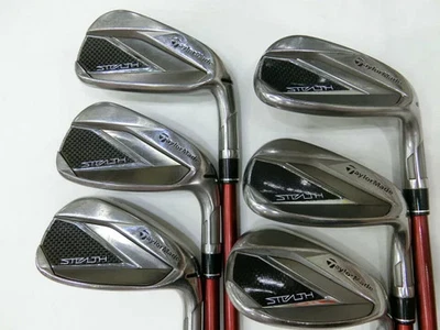 TaylorMade Stealth Ladies Iron Set 7-9,Pw,Aw,Sw 6pc Flex Senior TENSEI RED TM40 - Image 1 of 4
