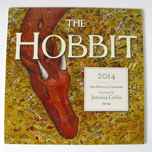 THE HOBBIT CALENDAR 2014 - JEMIMA CATLIN. NEW & SEALED - Picture 1 of 4