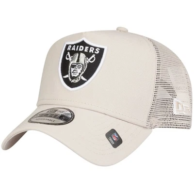 New Era 9Forty Snapback Trucker Cap Las Vegas Raiders stone - Bild 1 von 3