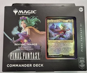MTG -Magic the Gathering -Final Fantasy Commander Deck - Revival Trance -In Hand - Picture 1 of 2