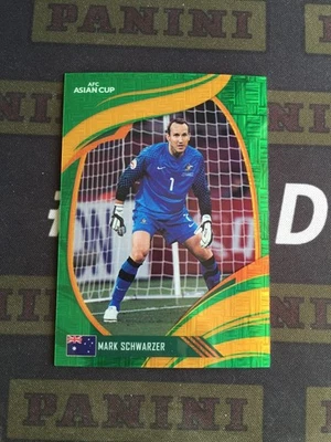 2023 AFC Asian Cup Origins Mark Schwarzer Pinnacle Green Mojo 14/25 Australia Foto 1 de 2