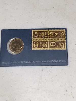 American Bicentennial US Mint George Washington Commemorative Coin Bronze Medal - Image 1 of 4