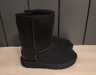 New UGG TODDLER CLASSIC WEATHER SHORT BLACK WATERPROOF SIZE 9 BOOTS
