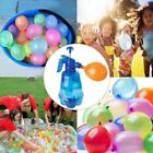 Plastic Water Balloon Pump Outdoor Toy Balloons Family Water Fight Games