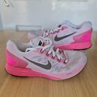 Nike Lunarglide 6 Women's Running Shoe Size UK 4 Pink 654434-106