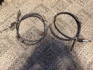 2002 - 2006 Acura RSX S Left and Right Rear Emergency Brake Cables - Picture 1 of 3