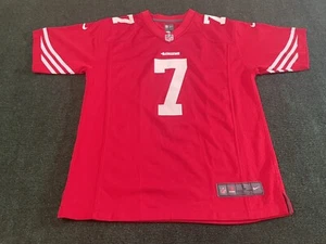 Nike NFL On Field #7 Kaepernick San Francisco 49ers Football Jersey Youth Large - Picture 1 of 7