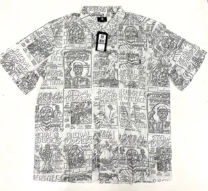 Converse Suicidal Tendencies Men's Button Up Short Sleeve Shirt Size XXL - Picture 1 of 3