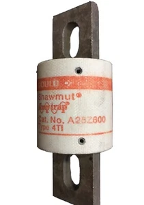 A25Z600 Gould Shawmut Type 4TI 600A Fuse -- As Is  --SES - Picture 1 of 1