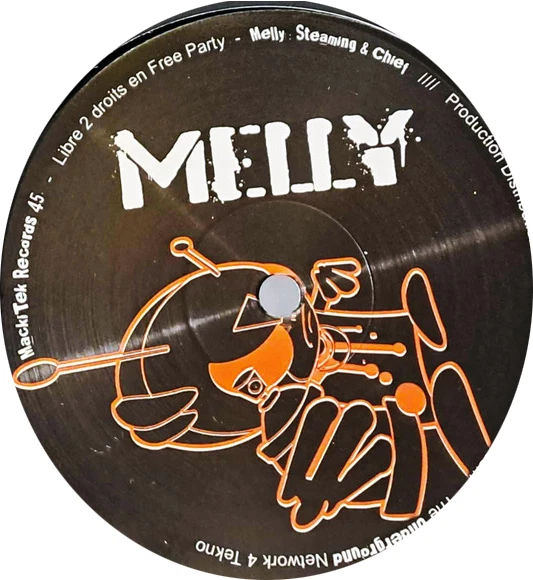 Melly Tekiteazy / Keja - MACKITEK RECORDS 45 12"Vinyl OLDSCHOOL HARDTEK TRIBE FR - Photo 1/1