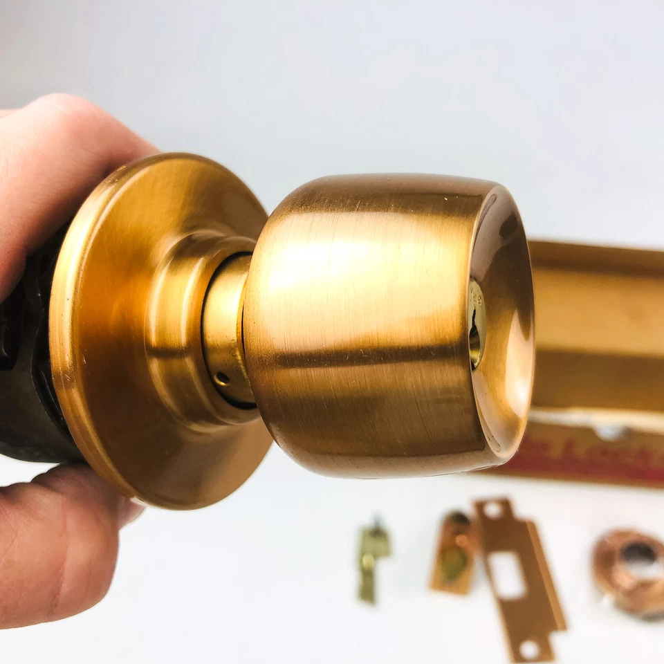 Yale Classroom Utility Lockset BR 5308 380AN US10 Satin Bronze New Old Stock NOS - Image 1 of 4