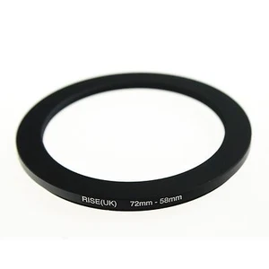 RISE(UK) 72-58 MM 72 MM- 58 MM 72 to 58 Step Down Ring Filter Adapter - Picture 1 of 3