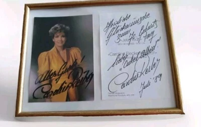 Original Autogramm mit Widmung Carolin Reiber von 1989 - Bild 1 von 4
