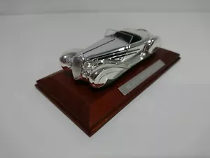 DELAHAYE 185 Figoni Falaschi 1:43 Auto Argento Atlas DeAgostini Modello pressofuso 124 - Foto 1 di 3