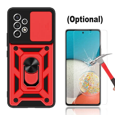 Case Camera Lens Slide Cover For Samsung Galaxy A23 A12 A32 A53 A13 5G A03S A02S - Image 1 of 4