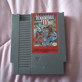 American Gladiators NES Game Clean Label Loose Tested