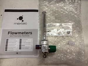 MAXTEC RP34P03-001 Flow Meter 15 LPM Green Polycarbonate 2022 - Picture 1 of 2