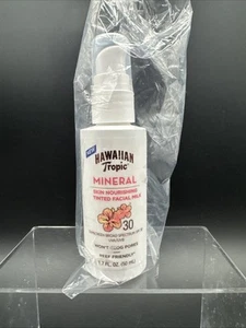 HAWAIIAN TROPIC Mineral Skin Nourshing TINTED Facial MILK 1.7 Fl Oz SPF30 UVA  - Picture 1 of 2