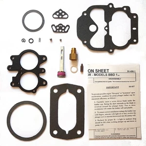 Carburetor Rebuild Rebuild Kit Carter 2-BBL (BBD / Low Top) FIT Chrysler Valiant - Picture 1 of 1