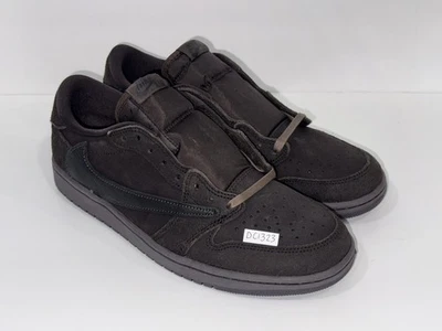 Jordan 1 Retro Bajo OG SP Travis Scott Terciopelo Marrón DM7866-202 Hombres Talla 10 Nuevo con Caja  Foto 1 de 4