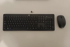 QUIET Wireless Keyboard and Mouse combo - batteries included - HP(UK) - Picture 1 of 1