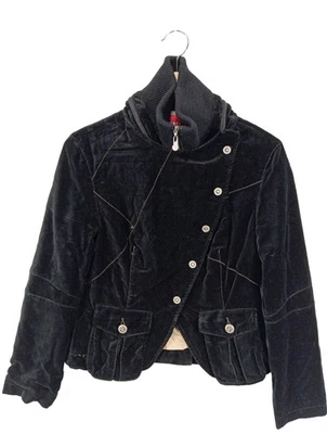 FIRETRAP Chaqueta corta Mujeres Chaqueta Talla EU 38 azul-blanco-gris claro - Imagen 1 de 4