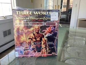 Dungeons & Dragons Three Worlds 2nd Ed JEU PC 2 livres d'indices meilleur état sur eBay ! - Photo 1/24