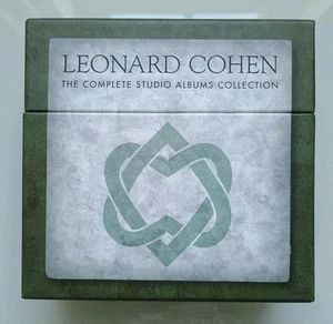 Leonard Cohen: The Complete Studio Albums Collection 11 CD Box Set Rock Pop Folk - Foto 1 di 8