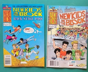 New Kids on the Block Harvey Comics Comic Book lot 1990 10 different, #1's incl - Picture 1 of 3