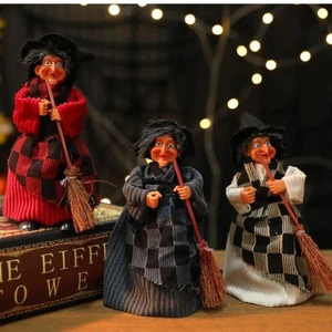 Creative Halloween Witch Ornament Funny Scary Witch Sculpture  Yard - Picture 1 of 17