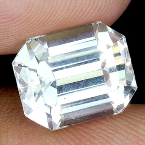 Octagon Natural Unheated Peach Pink Kunzite Afghanistan 6.55ct 11x9mm Gemstone - Picture 1 of 14