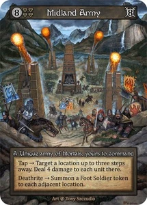 Sorcery Midland Army Unique Non-Foil Beta - Bild 1 von 1