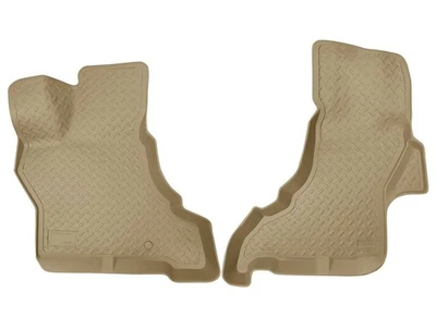 Husky Classic Style Floor Fit 97-25 E-Series w/Carpet Flooring Front Row 2pc Tan - Image 1 of 3